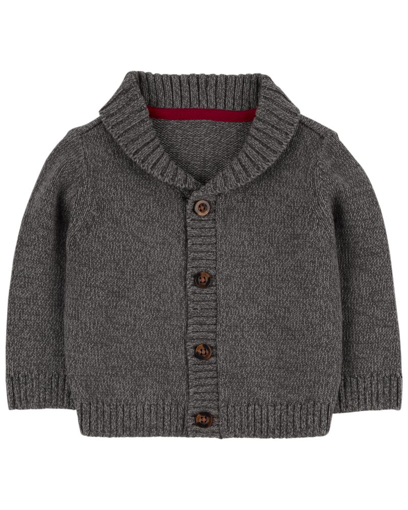 Baby Button-Front Sweater, image 1 of 3 slides